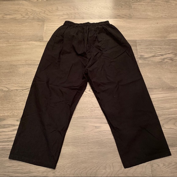 NWT Jaypore Black Elastic Waist Cotton Palazzos S - Picture 4 of 5